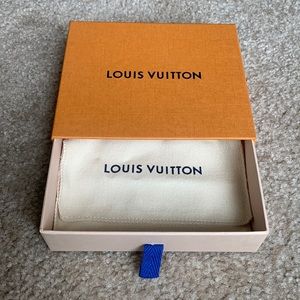 Louis Vuitton Authentic Drawer Style Box & Dust Box